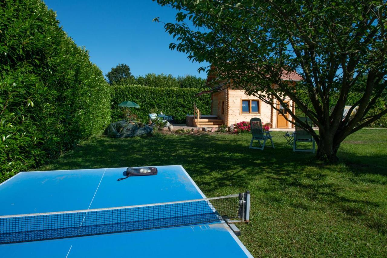 Chalet & Spa Sur La Cote Fleurie Auberville Exterior foto